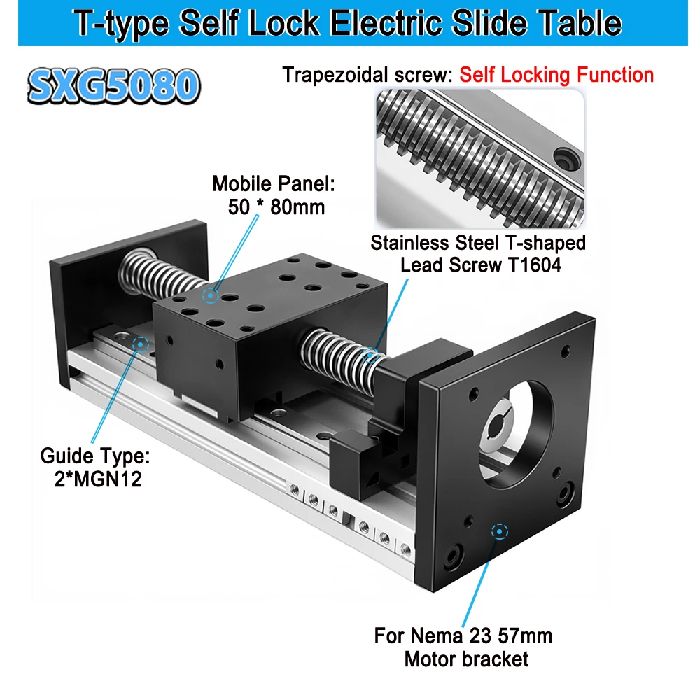 Z Axis 80mm Wide Trapezoidal s - Linear Rail recension och pris
