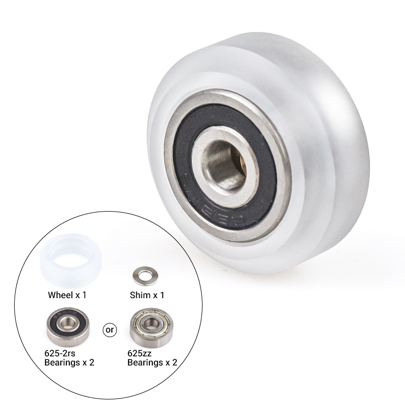 10pcs/lot High Precision CNC C - V Slot Wheel recension och pris