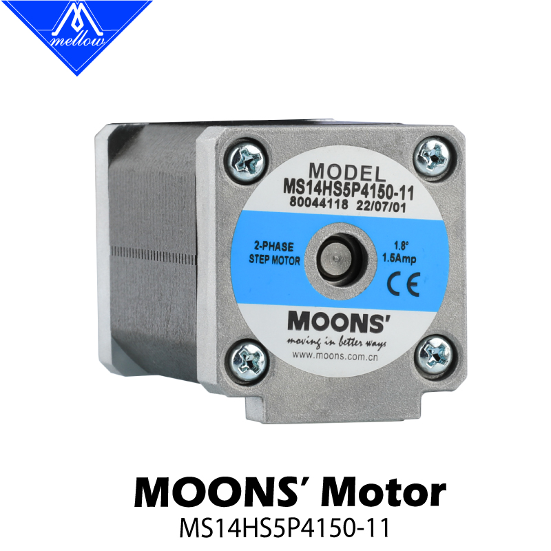 Mellow MOONS XY Shaft Nema 14  - Stepper Motor Nema17 recension och pris