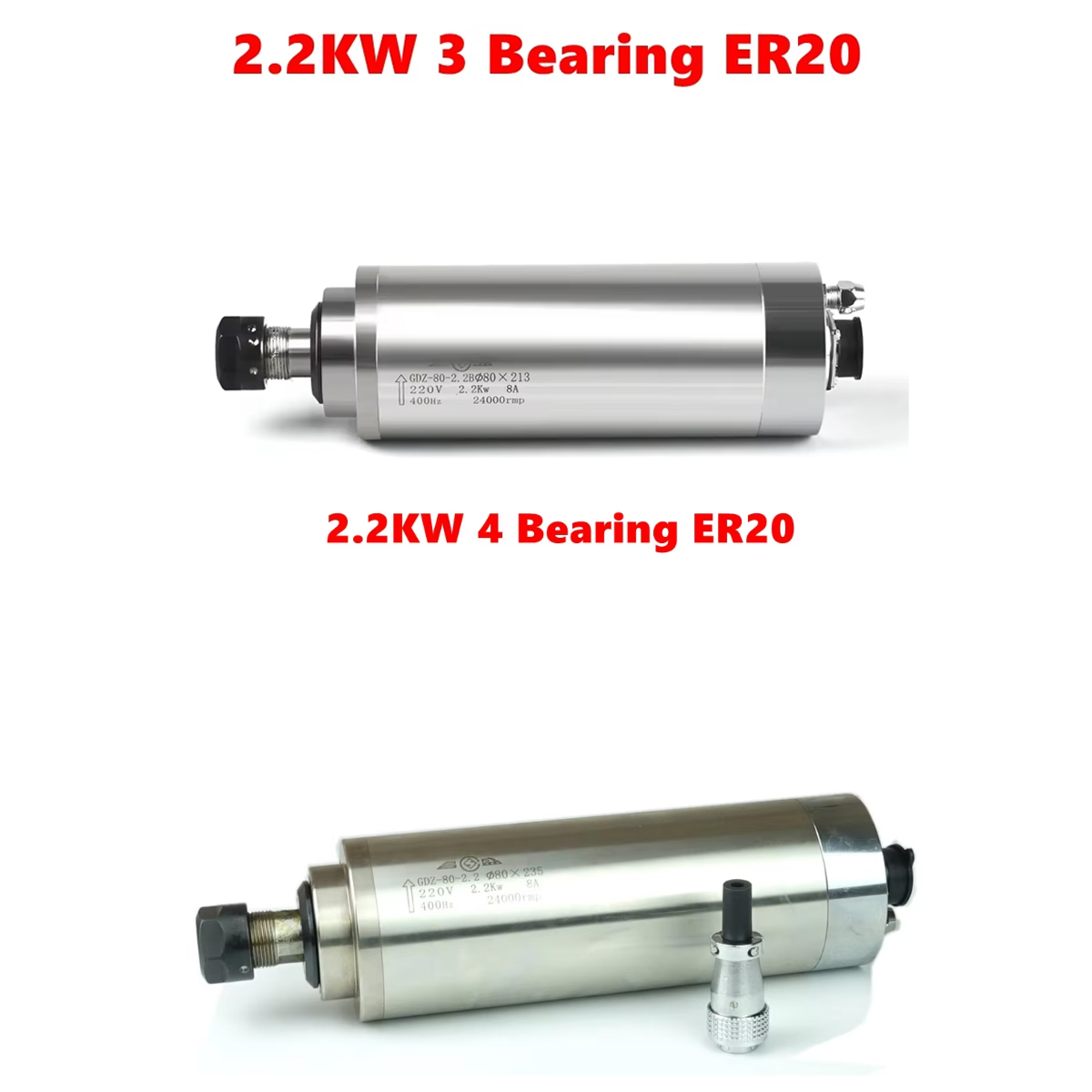 2.2KW Water Cooled Spindle Mot - Water Cooled Spindle recension och pris