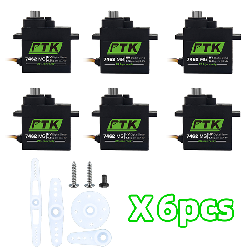 PTK 7462W MG Metal gear 9g mic - Servo 9G recension och pris