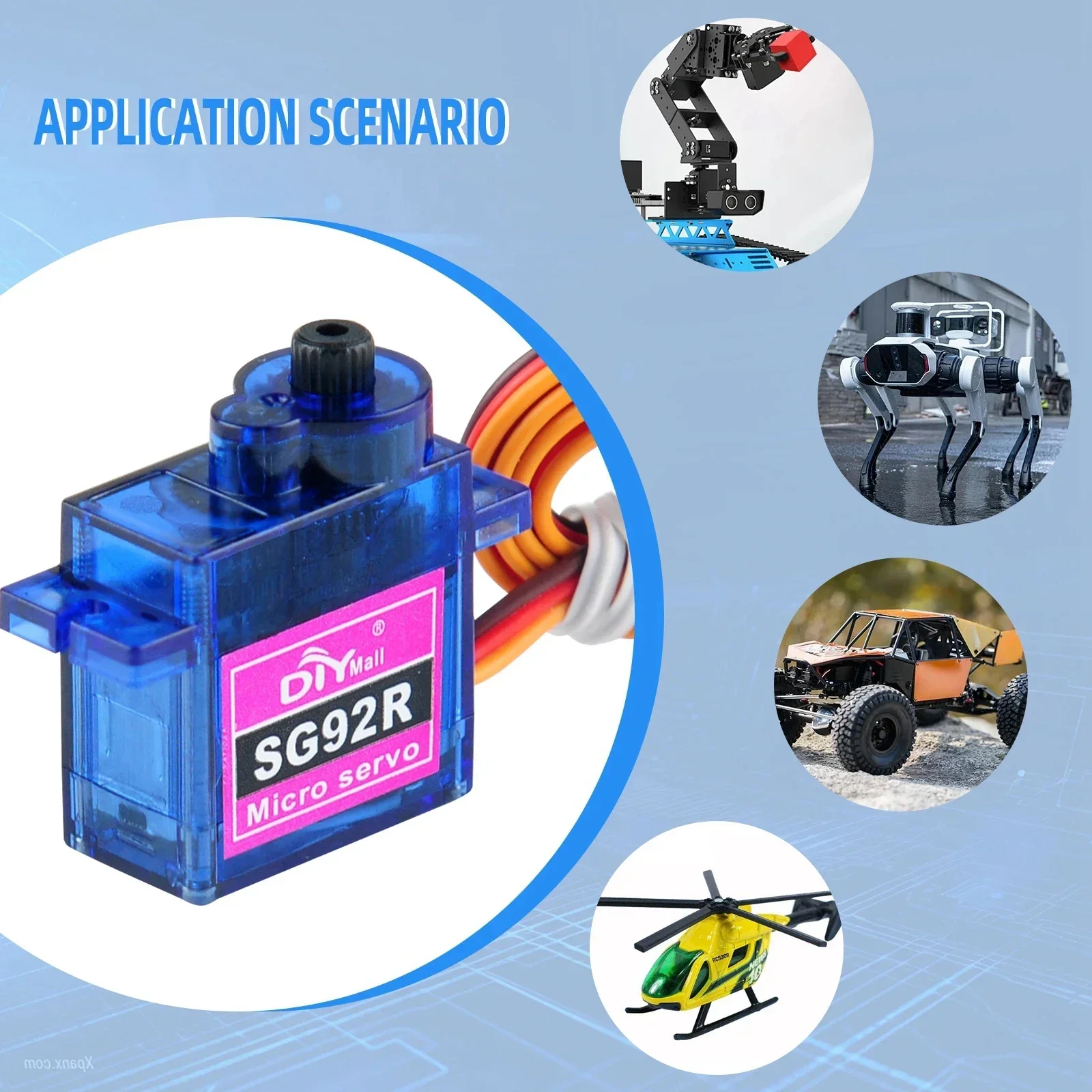 1/2/4/10 PCS SG92R 9g Micro An - Servo 9G recension och pris