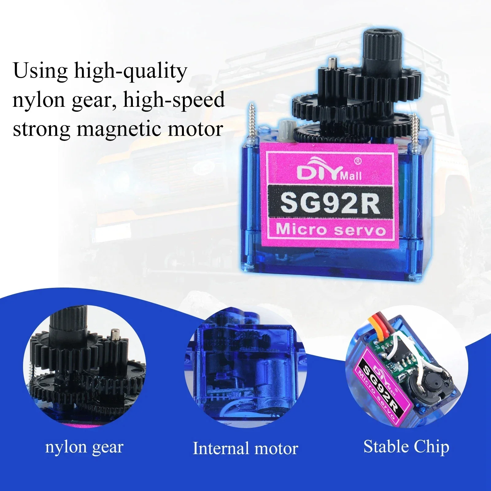 1/2/4/10 PCS SG92R 9g Micro An - Servo 9G recension och pris