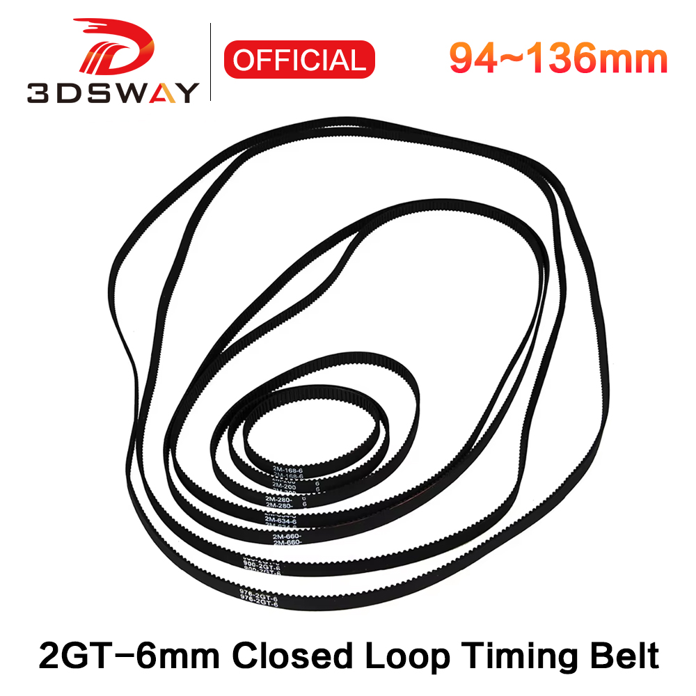 3DSWAY 3D Printer Parts GT2 Cl - Gt2 Belt recension och pris