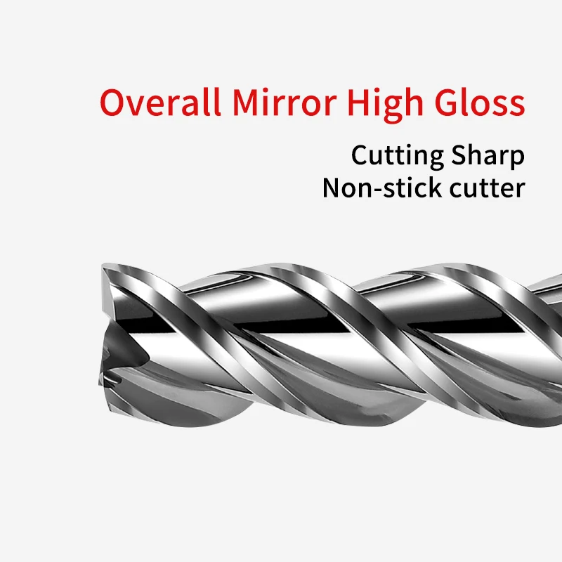 3F End Mill Aluminum 4mm 6mm 8 - End Mill Set recension och pris