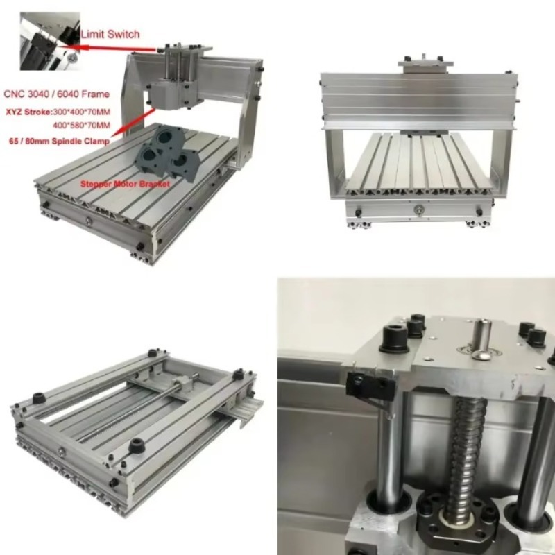 Aluminum CNC 3040 6040 Frame K - Ball Screw recension och pris