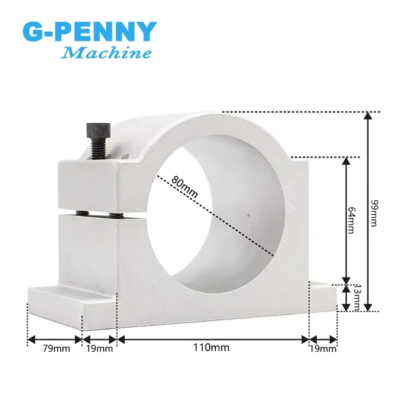Gpenny 1.5kw ER16 D80mm Water  - Water Cooled Spindle recension och pris