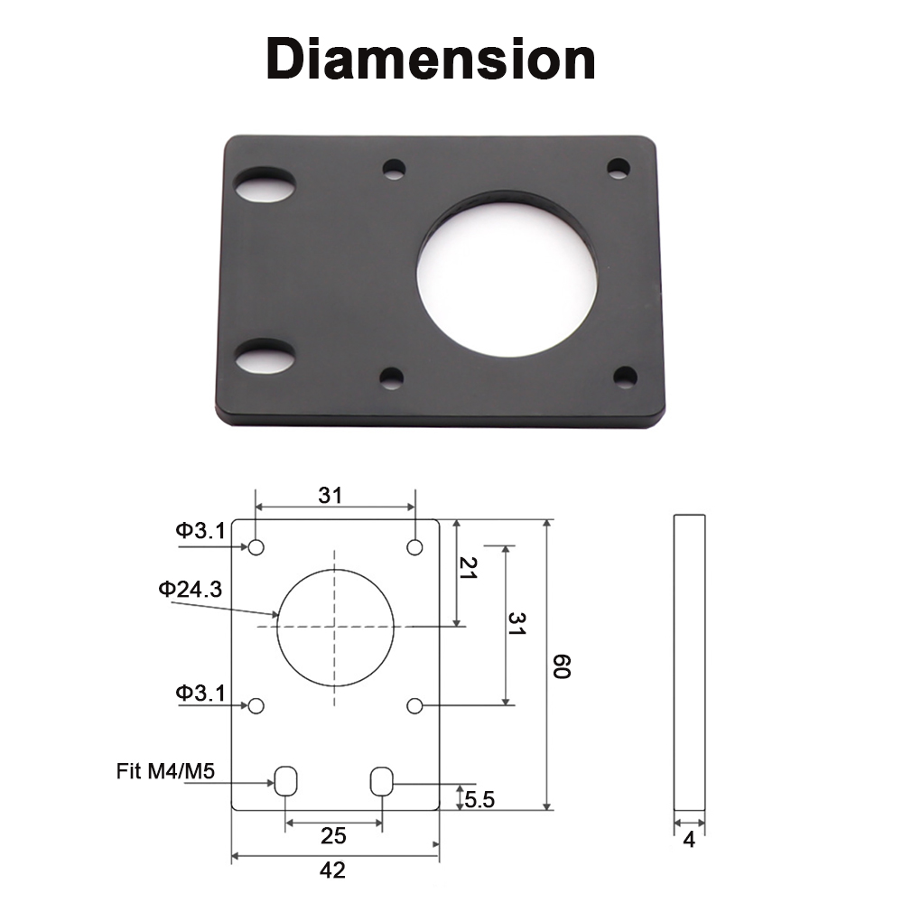 NEMA 17 Stepper Motor Bracket, - Stepper Motor Nema17 recension och pris