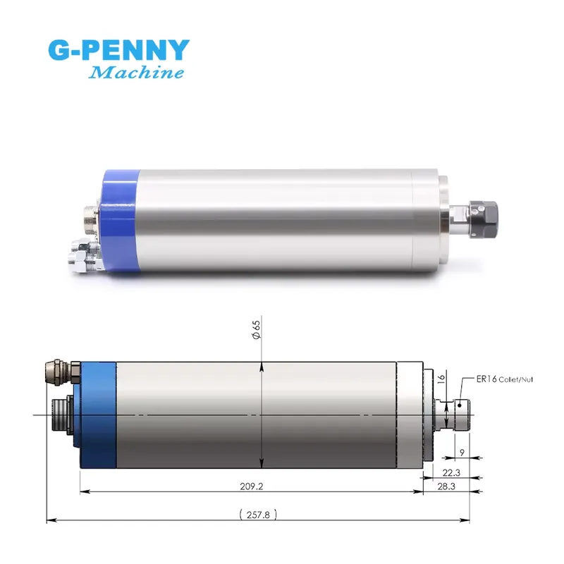 Customization G-PENNY 110v/220 - Water Cooled Spindle recension och pris