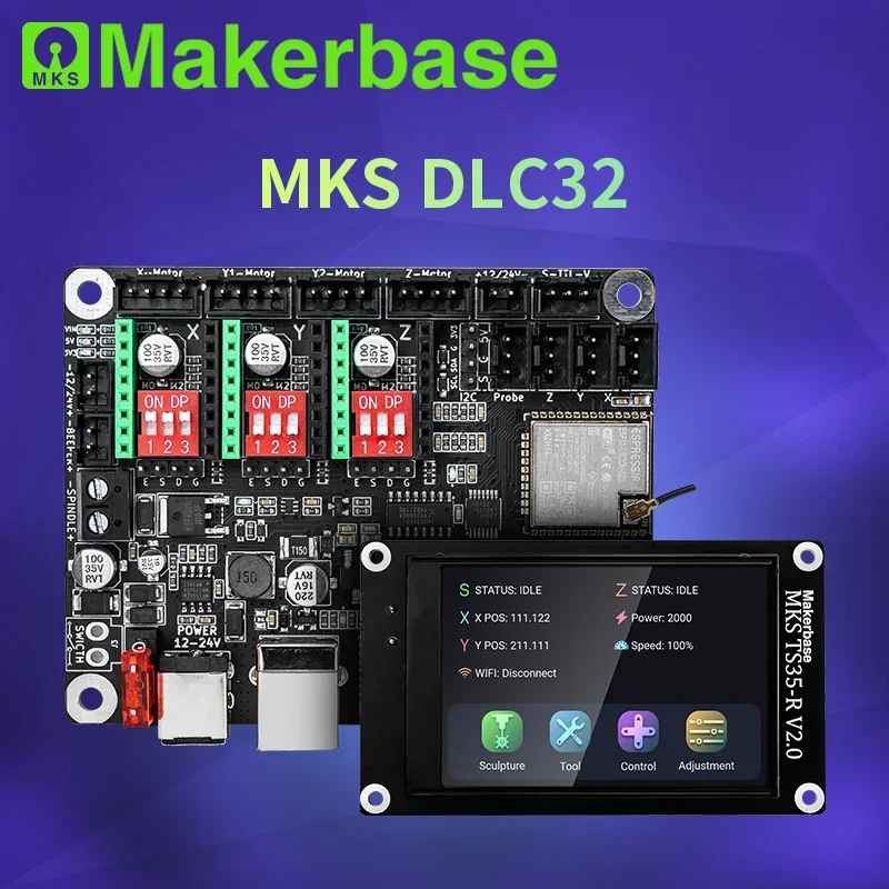 Makerbase MKS DLC32 Grbl Contr - Lm8Uu Bearing recension och pris