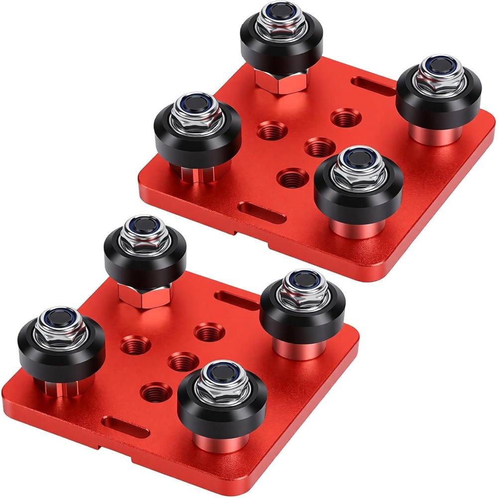 2pcs set Lightweight Design Al - V Slot Wheel recension och pris