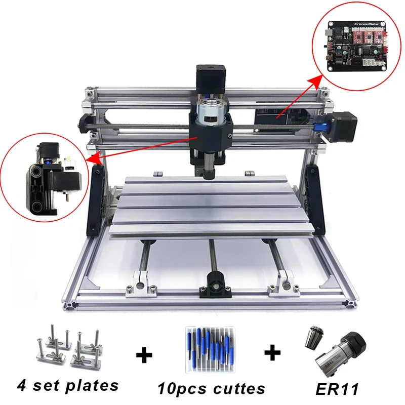 1pc Engraving Machine Mini Las - 3018 Cnc recension och pris