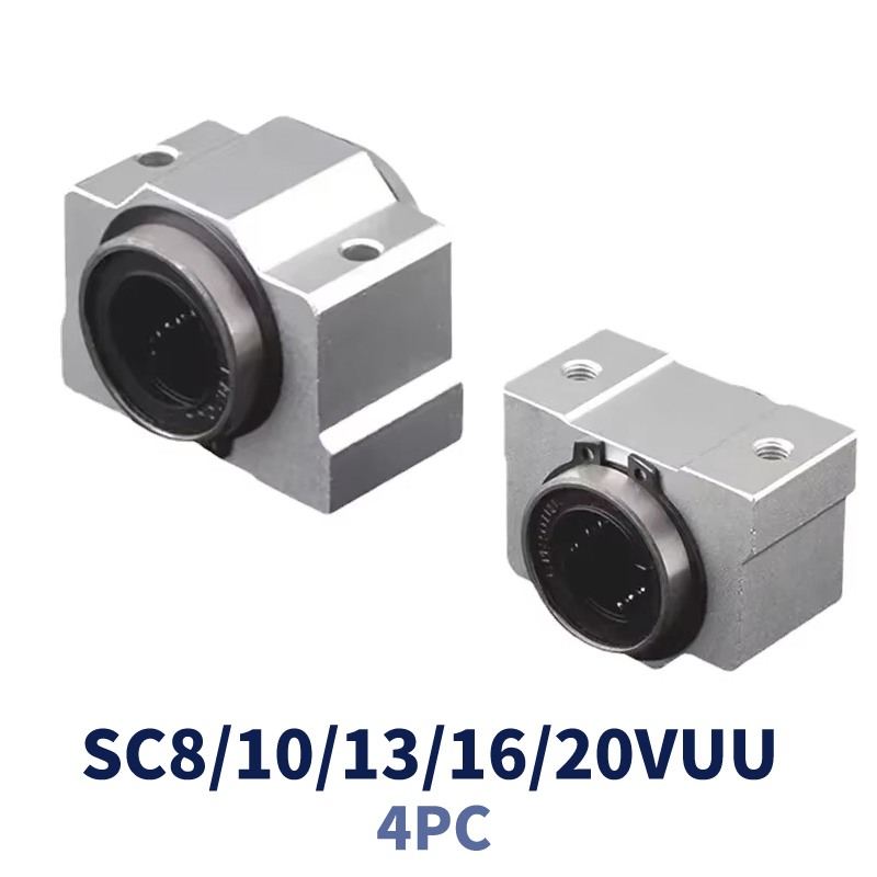 4pcs SC8VUU  SC10VUU SC12VUU S - Linear Rod 8Mm recension och pris