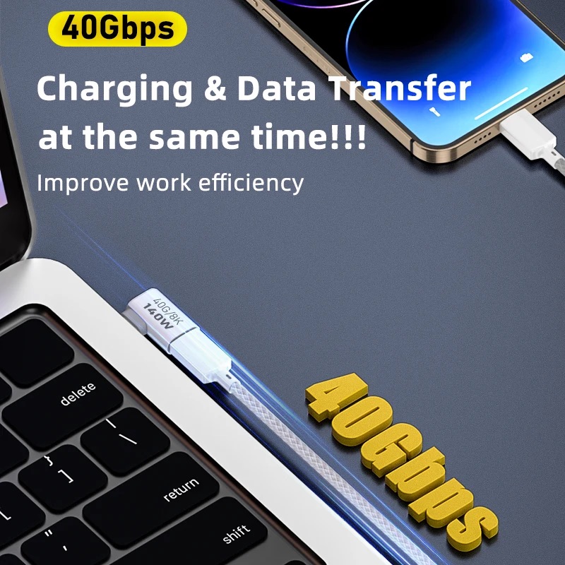 PD140W USB3.1 Type C to USB C  - Coupling 8Mm recension och pris