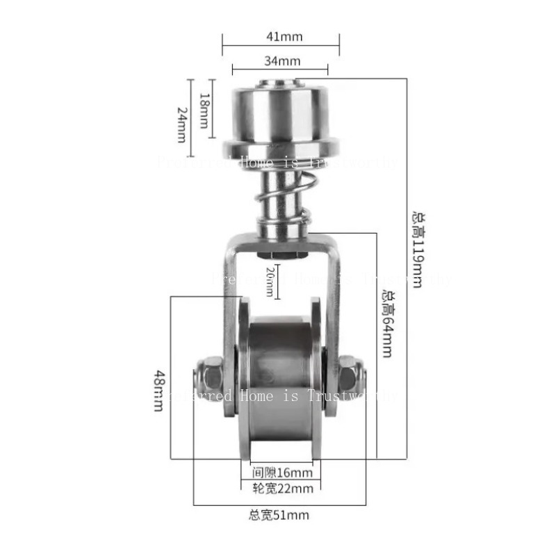 Suitable for 304 Stainless Ste - V Slot Wheel recension och pris