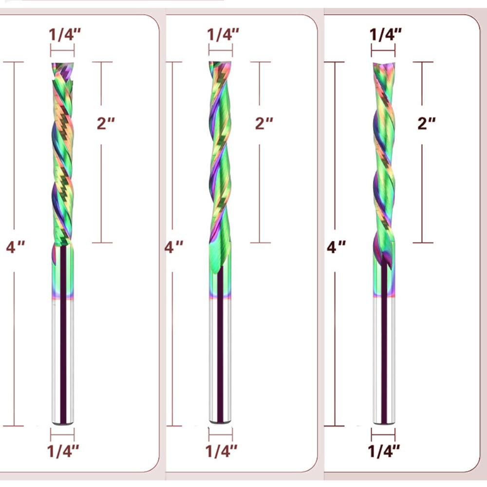 Spiral Compression Router Bit  - Carbide End Mill recension och pris