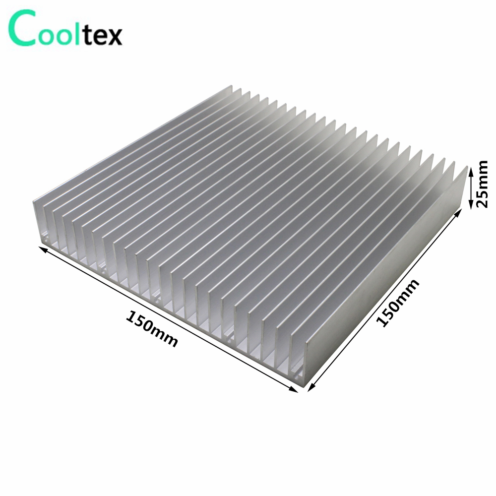 150x150x25mm DIY Aluminum Heat - Aluminium Extrusion recension och pris