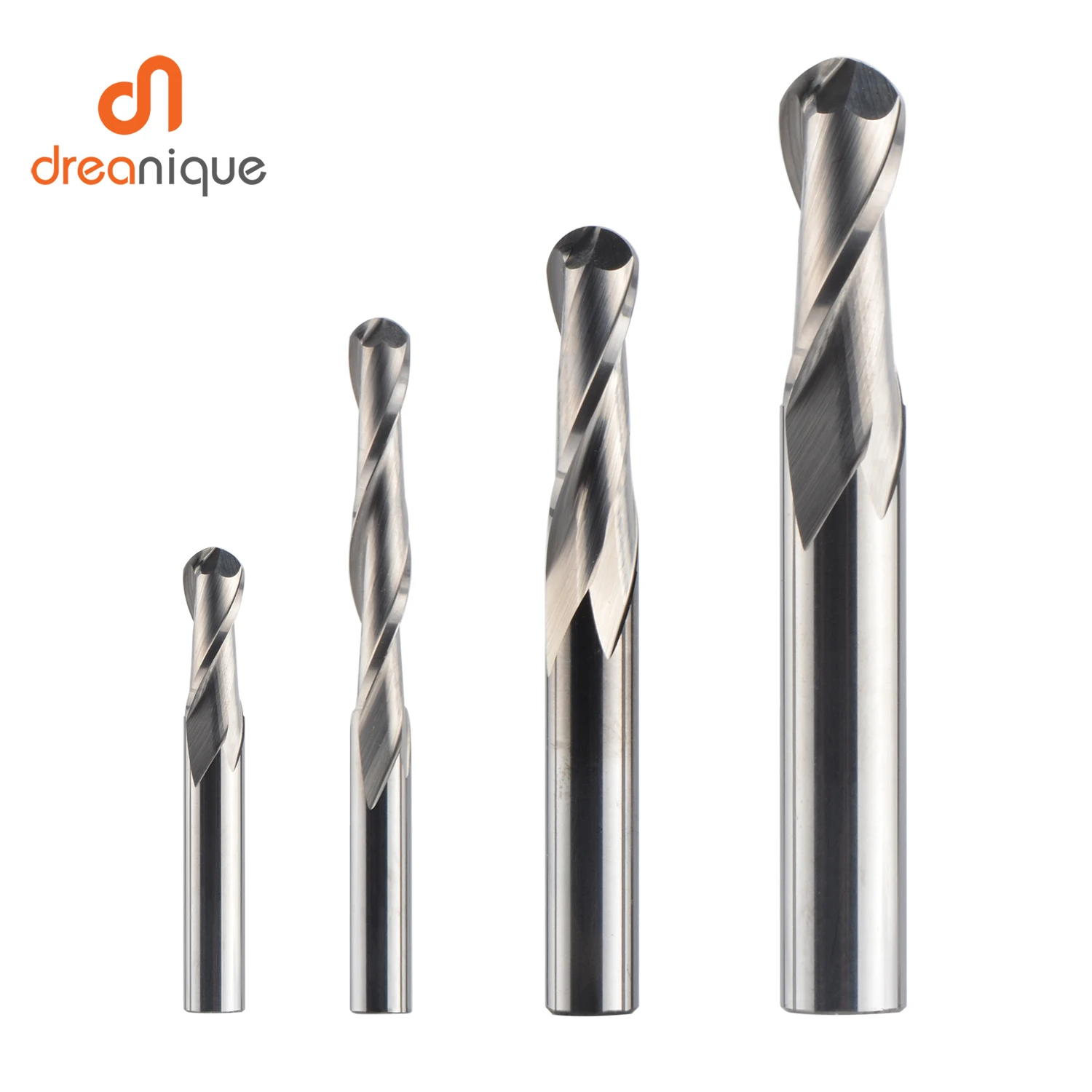 Dreanique 1pc Carbide Ball Nos - End Mill Set recension och pris