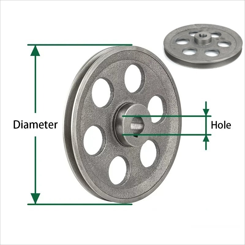 Dia 140-200mm Thickened V-Belt - V Slot Wheel recension och pris