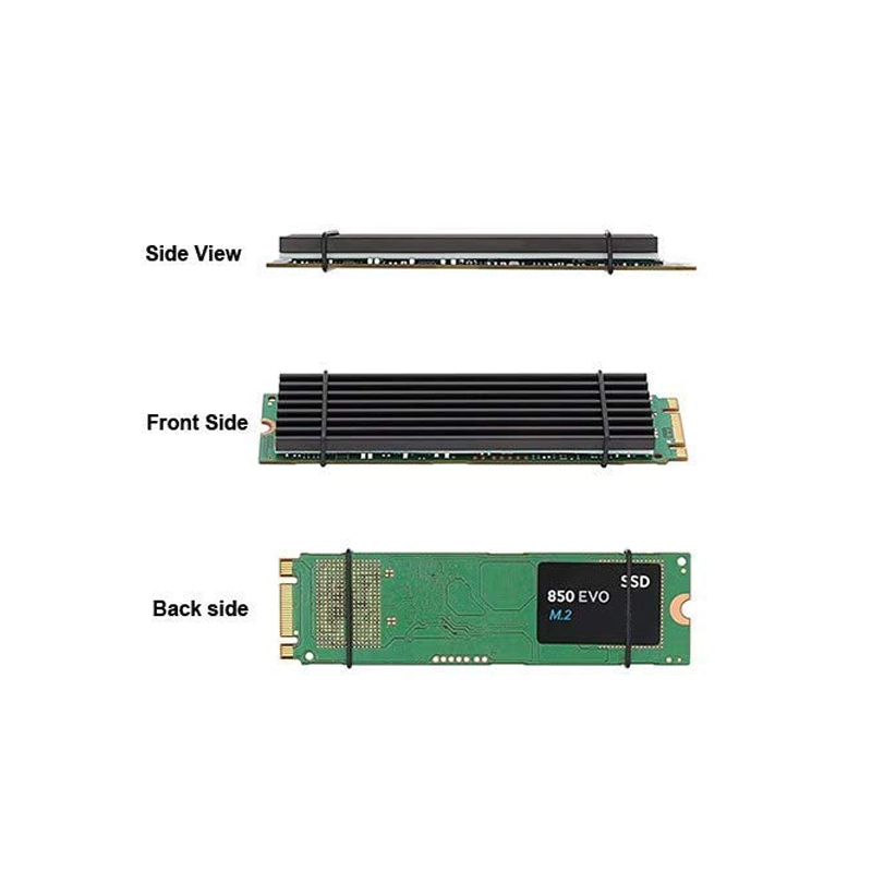 PCIe NVMe M.2 2280 SSD Aluminu - Aluminium Extrusion recension och pris